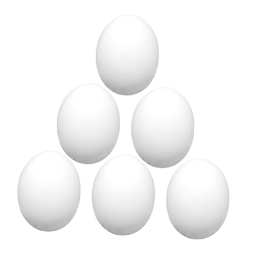 HONITANO 6 Stück Schwammei-Requisiten Zauberer Requisiten Eierspielzeug Trick-Eier Eierschmuck Trick-Zubehör Trickspielzeug Comedy-Requisiten kniffliges Zauberer liefert Weiß HONITANO 6 Stück Schwammei-Requisiten Zauberer Requisiten Eierspielzeug Trick-Eier Eierschmuck Trick-Zubehör Trickspielzeug Comedy-Requisiten kniffliges Zauberer liefert Weiß von HONITANO