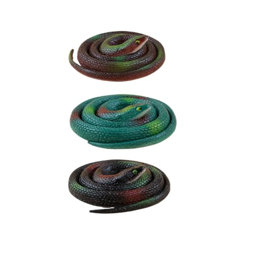 HONITANO 6 Stück Simulierte Schlange Aus Weichem Gummi Halloween-schlangen Simulierte Gummischlangen Partyschlangen Partybevorzugungs-gummischlangen HONITANO 6 Stück Simulierte Schlange Aus Weichem Gummi Halloween-schlangen Simulierte Gummischlangen Partyschlangen Partybevorzugungs-gummischlangen von HONITANO