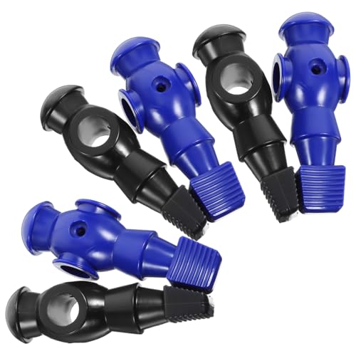 HONITANO 6 Stück Teiliges Foosball Figuren aus robustem PP und Resin verschleißfest langlebig schwarz und blau jeweils Ersatzteile für Tischfußballspieler Zubehör für HONITANO 6 Stück Teiliges Foosball Figuren aus robustem PP und Resin verschleißfest langlebig schwarz und blau jeweils Ersatzteile für Tischfußballspieler Zubehör für von HONITANO