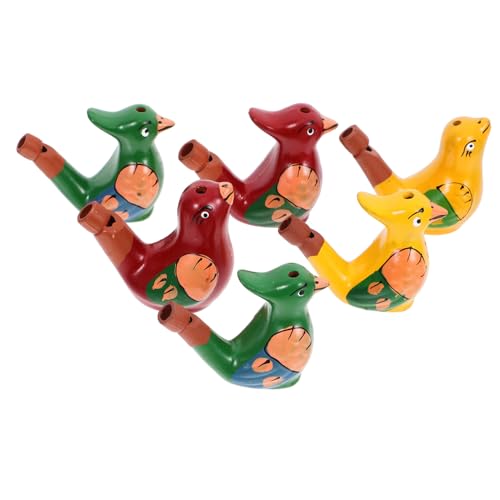 HONITANO 6 Stück Teiliges Keramik Vogelpfeifen für Buntes Wasserspielzeug Einfache Handhabung Kindgerecht als Party Mitgebsel und Geburtstagsgeschenk HONITANO 6 Stück Teiliges Keramik Vogelpfeifen für Buntes Wasserspielzeug Einfache Handhabung Kindgerecht als Party Mitgebsel und Geburtstagsgeschenk von HONITANO