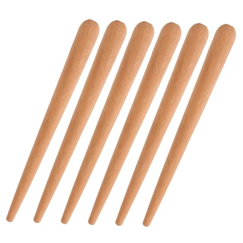 HONITANO 6 Stück Teiliges Klassische Holz Rhythmussticks für Glatte Oberfläche mit Runden Kanten Sichere Holzstäbe für Musikunterricht und Spiel Robustes Percussion Zubehör für Kreative HONITANO 6 Stück Teiliges Klassische Holz Rhythmussticks für Glatte Oberfläche mit Runden Kanten Sichere Holzstäbe für Musikunterricht und Spiel Robustes Percussion Zubehör für Kreative von HONITANO