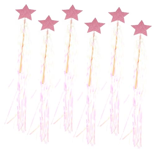 HONITANO 6 Stück Teiliges Kostüm Requisiten Fairy Angel Wand für Hochzeiten Partys und Fotografie mit Glitzernden Sternen Sicher und Kinderfreundlich HONITANO 6 Stück Teiliges Kostüm Requisiten Fairy Angel Wand für Hochzeiten Partys und Fotografie mit Glitzernden Sternen Sicher und Kinderfreundlich von HONITANO