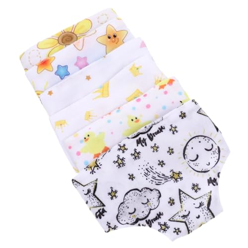 HONITANO 6 Stück Teiliges Puppen Unterwäsche Panties aus Elastischem Waschbar und Hautfreundlich Verstellbar Puppenzubehör für Mädchen zum Anziehen Lernen HONITANO 6 Stück Teiliges Puppen Unterwäsche Panties aus Elastischem Waschbar und Hautfreundlich Verstellbar Puppenzubehör für Mädchen zum Anziehen Lernen von HONITANO