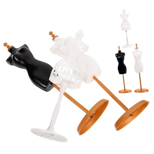 HONITANO 6 Stück Teiliges Puppenkleiderständer Mini Puppen Kleiderhalter ohne Falten für Puppenkleidung Display Stabile Mini Mannequin Halterung für Puppenmode für und Sammler HONITANO 6 Stück Teiliges Puppenkleiderständer Mini Puppen Kleiderhalter ohne Falten für Puppenkleidung Display Stabile Mini Mannequin Halterung für Puppenmode für und Sammler von HONITANO