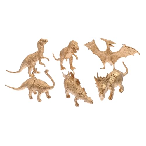 HONITANO 6 Stück Teiliges Realistische Dinosaurier Miniaturen Desktop Ornamente in Detailgetreue Hohldinosaurier Modelle für Kinderzimmer Dekoration und Spielerisches Lernen HONITANO 6 Stück Teiliges Realistische Dinosaurier Miniaturen Desktop Ornamente in Detailgetreue Hohldinosaurier Modelle für Kinderzimmer Dekoration und Spielerisches Lernen von HONITANO