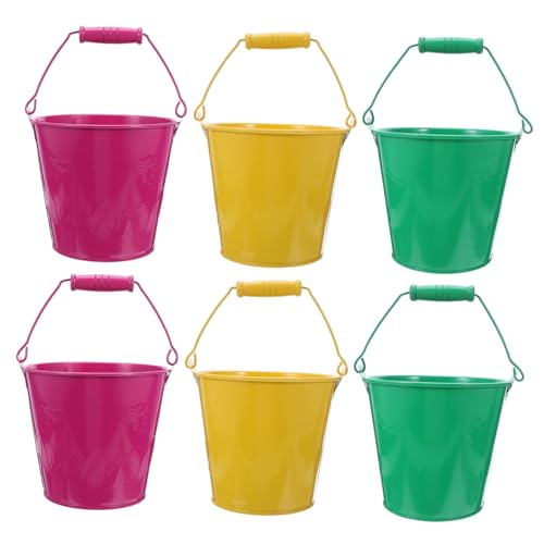 HONITANO 6 Stück Teiliges Sandspielzeug Eimer aus Strandspielzeug für Kindergarten Jungen Mädchen Fördert Kreativität und Spielerisches Lernen Zufällige Farbe HONITANO 6 Stück Teiliges Sandspielzeug Eimer aus Strandspielzeug für Kindergarten Jungen Mädchen Fördert Kreativität und Spielerisches Lernen Zufällige Farbe von HONITANO