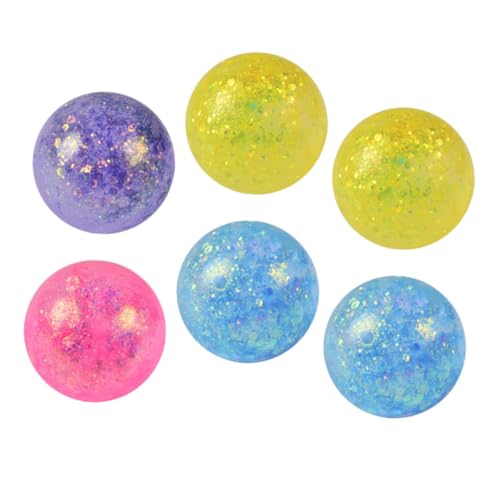 HONITANO 6 Stück Teiliges Squeeze Ball Bunte Stressabbau Bälle aus Langlebigem Material Weiche Dehnbare Quetschbälle für Erwachsene Partygeschenk für Sensorik spielspaß HONITANO 6 Stück Teiliges Squeeze Ball Bunte Stressabbau Bälle aus Langlebigem Material Weiche Dehnbare Quetschbälle für Erwachsene Partygeschenk für Sensorik spielspaß von HONITANO