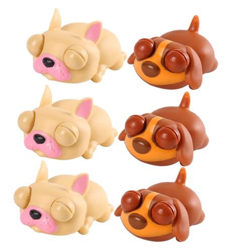 HONITANO 6 Stück Teiliges Stressspielzeug mit Süßen Tierfiguren Weiche Quetschtiere für Tragbar und Antistress Schule Büro und Partygeschenke HONITANO 6 Stück Teiliges Stressspielzeug mit Süßen Tierfiguren Weiche Quetschtiere für Tragbar und Antistress Schule Büro und Partygeschenke von HONITANO