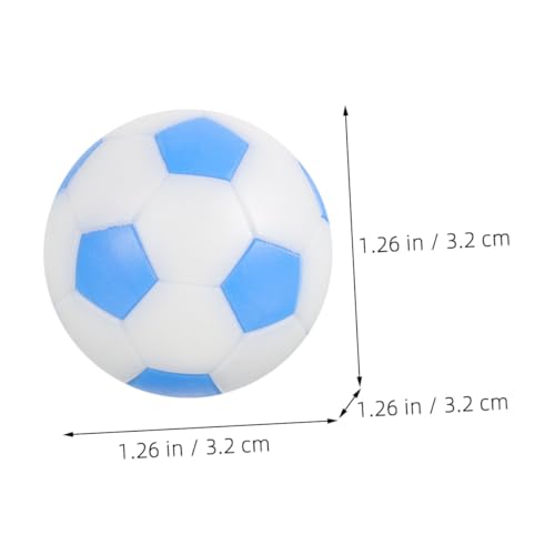 HONITANO 6 Stück Teiliges Tischfußball Bälle aus Langlebigem Kunststoff Passend für Standard Tischkicker Farbecht Kompakt und Praktisch für Indoor fußballspiele und Partyzubehör HONITANO 6 Stück Teiliges Tischfußball Bälle aus Langlebigem Kunststoff Passend für Standard Tischkicker Farbecht Kompakt und Praktisch für Indoor fußballspiele und Partyzubehör von HONITANO