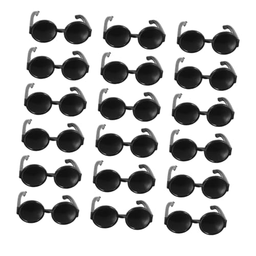 HONITANO 60 Stück Miniatur Puppensonnenbrillen aus Hochwertigem Kunststoff Langlebige Mini Brillen für Puppenhaus Praktische Accessoires für Puppenmode und Fotografie für Sammler HONITANO 60 Stück Miniatur Puppensonnenbrillen aus Hochwertigem Kunststoff Langlebige Mini Brillen für Puppenhaus Praktische Accessoires für Puppenmode und Fotografie für Sammler von HONITANO