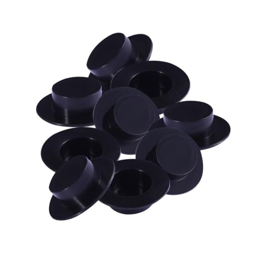 HONITANO 60 Stück Teiliges Kleine Schwarze Kunststoff Weihnachtsmützen Mini Haarschmuck und Partyhüte für DIY Basteln Puppen Foto Requisiten für Dekoration HONITANO 60 Stück Teiliges Kleine Schwarze Kunststoff Weihnachtsmützen Mini Haarschmuck und Partyhüte für DIY Basteln Puppen Foto Requisiten für Dekoration von HONITANO