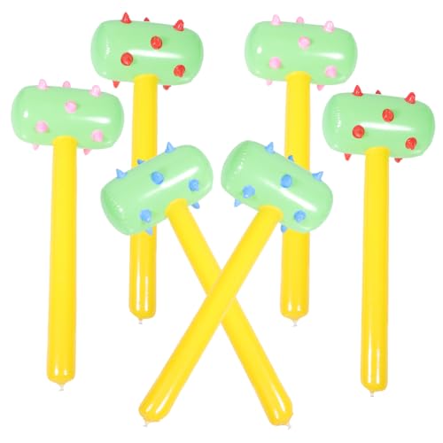 HONITANO 6Stücke Aufblasbares Hammer Spielzeugset für Farbenfrohe PVC Hämmer für Rollenspiele Sicher und Leicht zu Transportieren Partys und Kreative Spiele HONITANO 6Stücke Aufblasbares Hammer Spielzeugset für Farbenfrohe PVC Hämmer für Rollenspiele Sicher und Leicht zu Transportieren Partys und Kreative Spiele von HONITANO