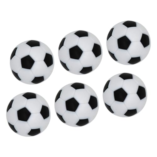 HONITANO 6Stücke Mini Tischfußballbälle Fußball Ersatz für Tischfußballspiele für Erwachsene und Spaßiges Zubehör für Partys und Spieleabende Hochwertige Verarbeitung HONITANO 6Stücke Mini Tischfußballbälle Fußball Ersatz für Tischfußballspiele für Erwachsene und Spaßiges Zubehör für Partys und Spieleabende Hochwertige Verarbeitung von HONITANO