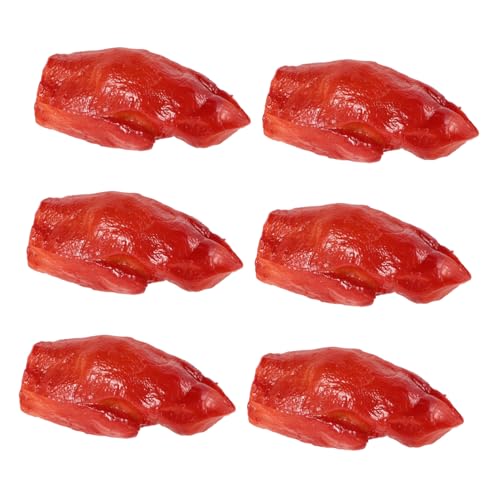 HONITANO 6Stücke Teiliges Simulierte Mini Schwein Füße Realistische Nachahmungsnahrungsrequisiten für Küchendekoration und Restaurant Showcase Lebensmittelmodelle Gefertigt HONITANO 6Stücke Teiliges Simulierte Mini Schwein Füße Realistische Nachahmungsnahrungsrequisiten für Küchendekoration und Restaurant Showcase Lebensmittelmodelle Gefertigt von HONITANO