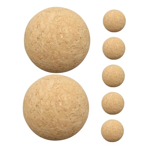 HONITANO 7 Stück Teiliges Mini Tischkicker Korkbälle Ersatzbälle für Tischfußball Zubehör Leicht Tragbar Realistische Fußballhaptik Vielseitig Einsetzbar für Heim Büro Freizeit HONITANO 7 Stück Teiliges Mini Tischkicker Korkbälle Ersatzbälle für Tischfußball Zubehör Leicht Tragbar Realistische Fußballhaptik Vielseitig Einsetzbar für Heim Büro Freizeit von HONITANO