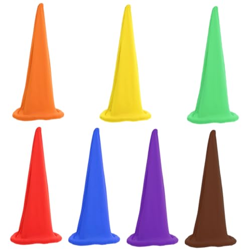 HONITANO 7 Stück Teiliges Zwergenmützen aus Weichem Bunte Partyhüte für Halloween Weihnachtsfeier Karneval Cosplay Bequem Hautfreundlich Passende für Erwachsene HONITANO 7 Stück Teiliges Zwergenmützen aus Weichem Bunte Partyhüte für Halloween Weihnachtsfeier Karneval Cosplay Bequem Hautfreundlich Passende für Erwachsene von HONITANO