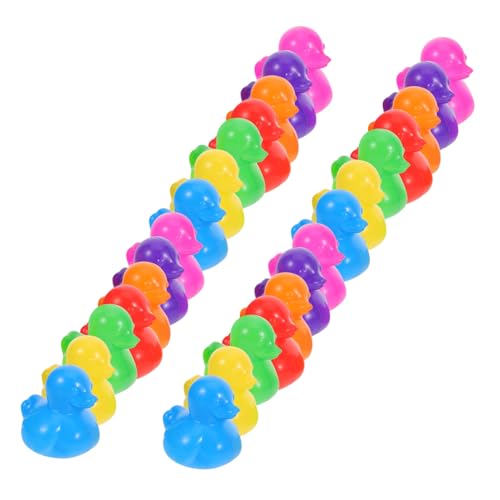 HONITANO 70 Stück Bälle Badewannenspielzeug Enten-Motiv Bunte Pe-Kunststoff Bälle Für Kleinkinder Indoor Planschbecken Spielspaß Und Eltern-Junge Mädchen-aktivitäten von HONITANO
