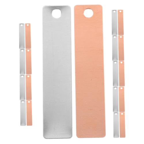 HONITANO 8 Paare Metallstreifen und Kupferstreifen für Fruchtbatterie Wissenschaftliche Experimente Stabile Anode und Kathode aus Metall Praktisches für Schüler und Lernzwecke HONITANO 8 Paare Metallstreifen und Kupferstreifen für Fruchtbatterie Wissenschaftliche Experimente Stabile Anode und Kathode aus Metall Praktisches für Schüler und Lernzwecke von HONITANO
