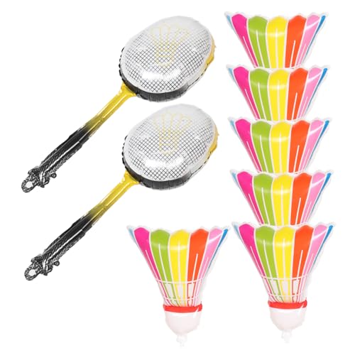HONITANO 8 Stück Teiliges Badminton Folienballon Leichte Aufblasbare Partydekoration Aluminiumfolie Einfache Befestigung Schnell Aufblasbar Vielseitig für Sport Motto Geburtstage und HONITANO 8 Stück Teiliges Badminton Folienballon Leichte Aufblasbare Partydekoration Aluminiumfolie Einfache Befestigung Schnell Aufblasbar Vielseitig für Sport Motto Geburtstage und von HONITANO