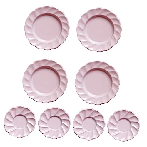 HONITANO Puppenhaus-mini-Teller-Set Legierungsmaterial Detailliertes Design Pädagogisches Spielzeug Jungen Und Mädchen Zum Spielen Und Lernen von HONITANO