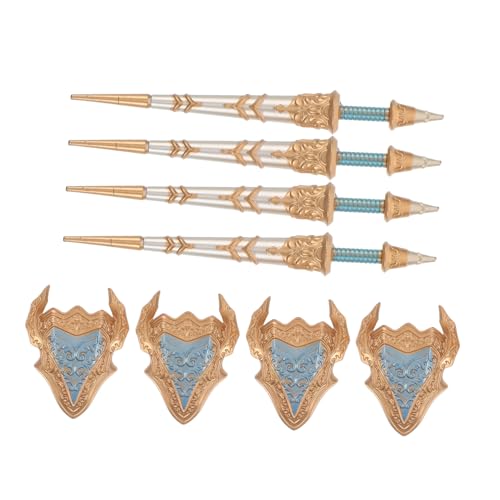 HONITANO 8pcs -bausteine Figuren Modelle Spielzeug Schilde Für Jungen Miniatur Schwerter Kinder Cosplay -schwertzubehör Für Kinderschwert Und Schild Set HONITANO 8pcs -bausteine Figuren Modelle Spielzeug Schilde Für Jungen Miniatur Schwerter Kinder Cosplay -schwertzubehör Für Kinderschwert Und Schild Set von HONITANO