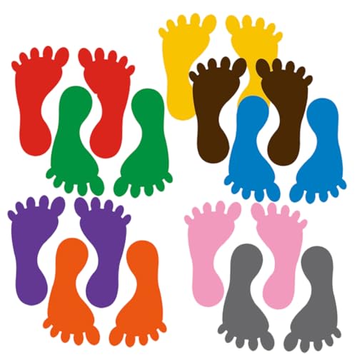 HONITANO 9 Paar Fußabdruck Aufkleber Für Den Kindergarten Fußabdruck Aufkleber Für Fußabdruck Bodenaufkleber Für Zuhause Bodenaufkleber Für Den Kindergarten Bodenaufkleber Für PVC HONITANO 9 Paar Fußabdruck Aufkleber Für Den Kindergarten Fußabdruck Aufkleber Für Fußabdruck Bodenaufkleber Für Zuhause Bodenaufkleber Für Den Kindergarten Bodenaufkleber Für PVC von HONITANO