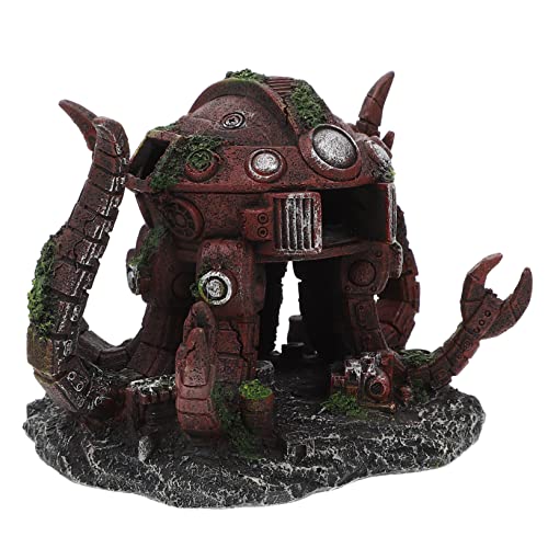 HONITANO Aquarium Landschaftsbau Ornamente Roboter-oktopus-skulptur Tank Dekorative Ornamente Für Aquarien Dekoration Aquarium-Roboter-oktopus-Ornament Panzer Fisch Tropisch Klein Harz HONITANO Aquarium Landschaftsbau Ornamente Roboter-oktopus-skulptur Tank Dekorative Ornamente Für Aquarien Dekoration Aquarium-Roboter-oktopus-Ornament Panzer Fisch Tropisch Klein Harz von HONITANO