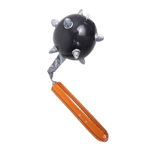 HONITANO Aufblasbarer Meteorhammer Jahre PVC Robust DIY Partydeko Halloween Schwarz Unisex Partyzubehör Junge Mädchen Spaß von HONITANO