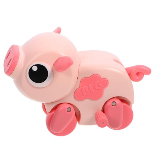 HONITANO Wind-up Tier Spielzeug Aufziehbares Schwein Für Party Mitgebsel Fördert Motorische Fähigkeiten Und Koordination Robustes Kunststoffmaterial Für Und Spielspaß von HONITANO