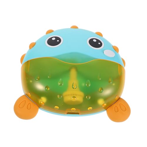 HONITANO Automatische Fisch Bubble Maschine mit Musik Kinderfreundliche Bedienung Tragbares Badspielzeug für Kleinkinder Kontinuierliche Schaumausgabe für Badewanne und Duschspaß von HONITANO
