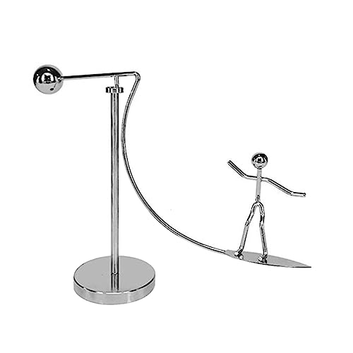 HONITANO Balance Surfendes Männchen Schaukeltumbler Desktop Dekoration Physik Lernspielzeug Demonstration Impulserhaltung HONITANO Balance Surfendes Männchen Schaukeltumbler Desktop Dekoration Physik Lernspielzeug Demonstration Impulserhaltung von HONITANO