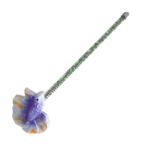 HONITANO Betta-Stick Panzerspielzeug Aquarium Tank Betta-zauberstab Für Das Training Panzer Zauberstab Aquarien-Betta-Fisch-trainingsstab Betta-Fisch-zauberstab Betta-trainingsstab Harz von HONITANO