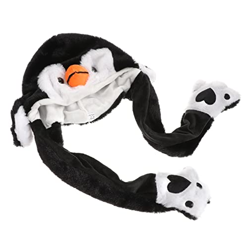 HONITANO Beweglicher Ohren Hasen Mütze Plüsch Kostüm Lustiger Partyhut für Karneval Halloween Fasching HONITANO Beweglicher Ohren Hasen Mütze Plüsch Kostüm Lustiger Partyhut für Karneval Halloween Fasching von HONITANO