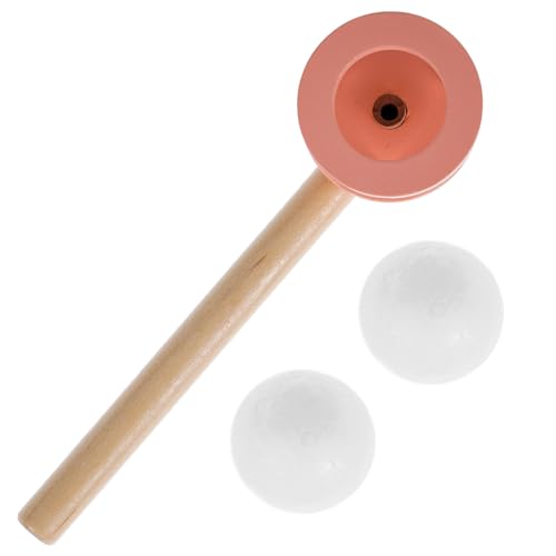 HONITANO Blasball Kleines Schwimmendes Blasrohr Spiel Interaktives Outdoor Indoor für Fördert Eltern Junge Mädchen Beziehung Leicht zu Bedienen Spaßiges Balance Ballspiel von HONITANO