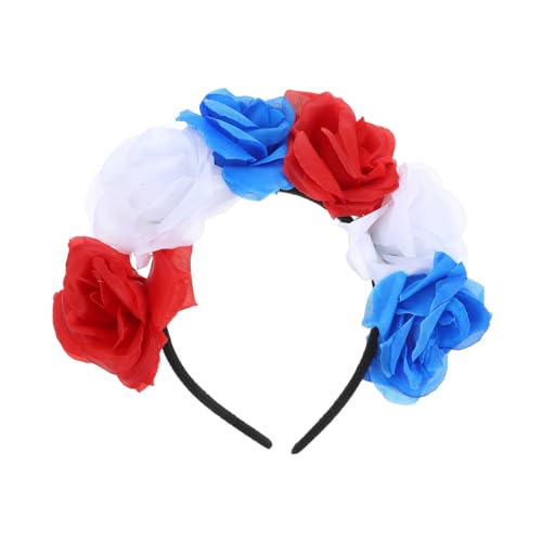 HONITANO Blumenkranz Stirnband mit Rosenblüten für Halloween Party Damen Mädchen Floraler Haarschmuck Dekoratives Haarband für Fest und Cosplay Stilvolles Accessoire für Fotos und Kostüme HONITANO Blumenkranz Stirnband mit Rosenblüten für Halloween Party Damen Mädchen Floraler Haarschmuck Dekoratives Haarband für Fest und Cosplay Stilvolles Accessoire für Fotos und Kostüme von HONITANO