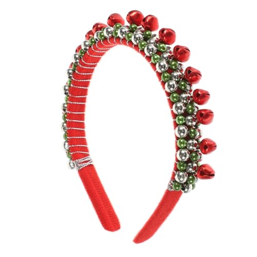 HONITANO Breiter Weihnachts Haarreif mit Bunten Glocken Komfortables Leichtes Design aus Metall und Passt für Kopfgrößen Fest Sitzendes Langlebiges Weihnachts Accessoire für Party und HONITANO Breiter Weihnachts Haarreif mit Bunten Glocken Komfortables Leichtes Design aus Metall und Passt für Kopfgrößen Fest Sitzendes Langlebiges Weihnachts Accessoire für Party und von HONITANO