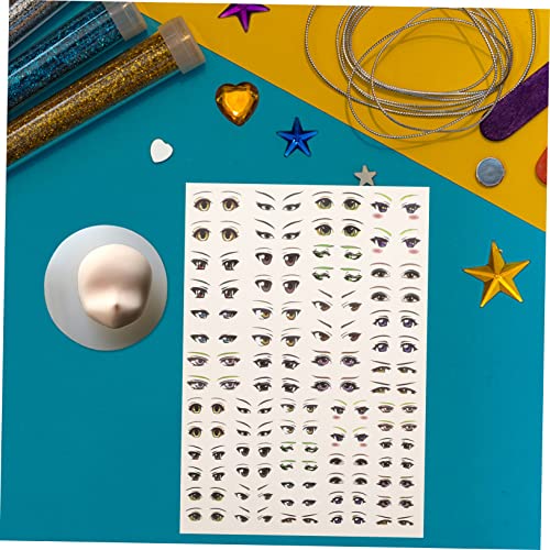 HONITANO Cartoon Augen Aufkleber DIY Bastelset Selbstklebende Papier Augen Sticker für Figuren Langlebig und Sicher Kreative Bastelmaterialien HONITANO Cartoon Augen Aufkleber DIY Bastelset Selbstklebende Papier Augen Sticker für Figuren Langlebig und Sicher Kreative Bastelmaterialien von HONITANO