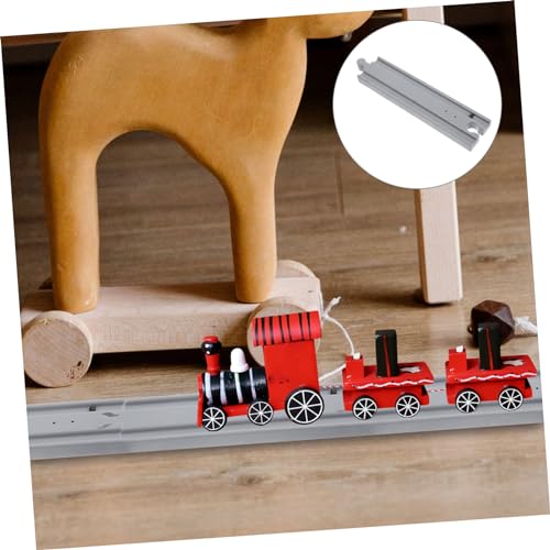 HONITANO DIY Eisenbahn Gleis Ersatzset mit Klarem Sound Robuste Kunststoffschienen Kompatibel mit Thomas Holzbahn Fördert Kreativität und Feinmotorik HONITANO DIY Eisenbahn Gleis Ersatzset mit Klarem Sound Robuste Kunststoffschienen Kompatibel mit Thomas Holzbahn Fördert Kreativität und Feinmotorik von HONITANO
