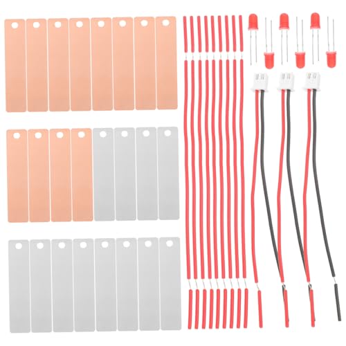 HONITANO DIY Fruchtbatterie Experimentierkasten aus Kupfer für Schüler Kreatives Lernspielzeug für Naturwissenschaftliche Experimente Einfache Handhabung Spannendes Energie HONITANO DIY Fruchtbatterie Experimentierkasten aus Kupfer für Schüler Kreatives Lernspielzeug für Naturwissenschaftliche Experimente Einfache Handhabung Spannendes Energie von HONITANO