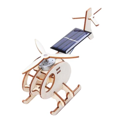 HONITANO DIY Holz Solar Hubschrauber Modell Bausatz Wissenschaftliches Experimentierspielzeug für Nachhaltiger Holzflugzeug Bausatz Pädagogisches Outdoor Flugspielzeug für Jungen und HONITANO DIY Holz Solar Hubschrauber Modell Bausatz Wissenschaftliches Experimentierspielzeug für Nachhaltiger Holzflugzeug Bausatz Pädagogisches Outdoor Flugspielzeug für Jungen und von HONITANO