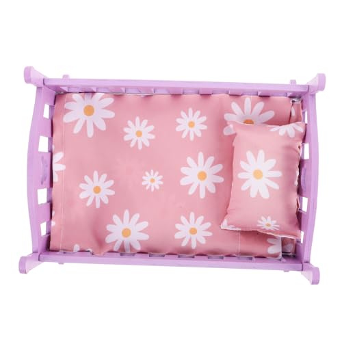 HONITANO Miniatur-babybett-Modell Puppenhaus Krippe Gefertigt Mini Schmuck Realistische Jungen Und Mädchen von HONITANO