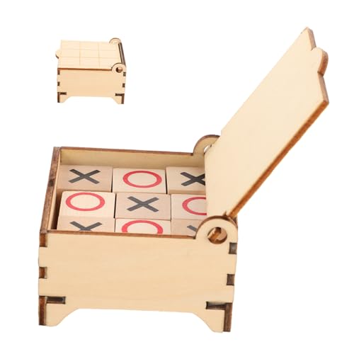 HONITANO Dreifaches Toe Puzzle-Boxen Spieltabelle Holz von HONITANO