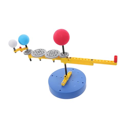 HONITANO Dreikugel Sonnensystem Modell Lernspielzeug Pädagogisch Astronomisch Wissenschaftliches Experiment Bausatz für Grundschule Stem Unterricht HONITANO Dreikugel Sonnensystem Modell Lernspielzeug Pädagogisch Astronomisch Wissenschaftliches Experiment Bausatz für Grundschule Stem Unterricht von HONITANO