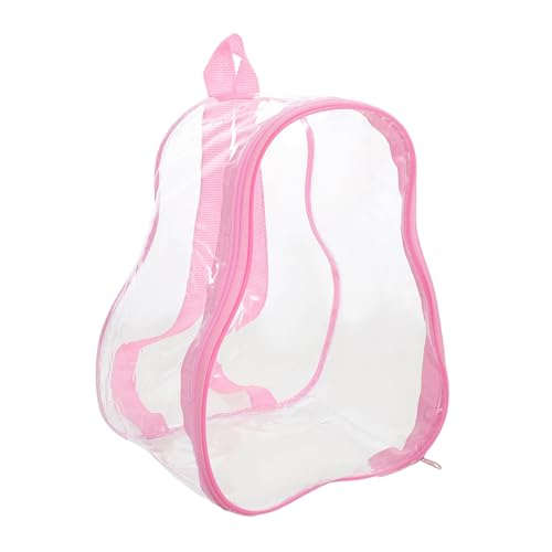 HONITANO Durchsichtige Puppen Aufbewahrungstasche Mittlere Einzigartige Kürbisform Leichter Mini Organizer für Kleine Puppen Tragbar für Kinderreisen und Ausflüge von HONITANO