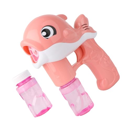 HONITANO Elektrische Delfin Seifenblasenmaschine mit Licht und Musik Tragbarer Bubble Blower für Sicherer Flaschen Seifenblasenwasser für Spiel und Partyspaß HONITANO Elektrische Delfin Seifenblasenmaschine mit Licht und Musik Tragbarer Bubble Blower für Sicherer Flaschen Seifenblasenwasser für Spiel und Partyspaß von HONITANO