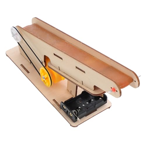 HONITANO Elektrischer Holz transmissionsriemen Bausatz für DIY Wissenschaftsset Lernspielzeug für Schüler Kreative Experimentierprojekte Stem Holz bastelset HONITANO Elektrischer Holz transmissionsriemen Bausatz für DIY Wissenschaftsset Lernspielzeug für Schüler Kreative Experimentierprojekte Stem Holz bastelset von HONITANO