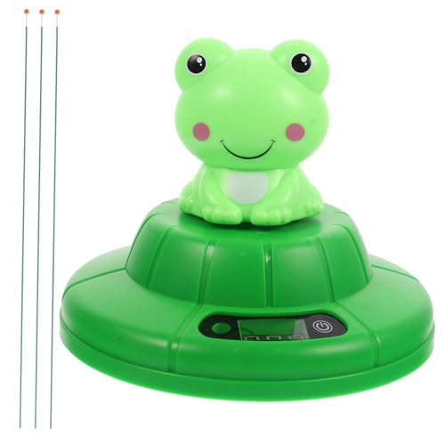 HONITANO Elektronische Automatische Springseilmaschine für Frosch Design Integriertem Zähler Stabiler Bodenbasis Langlebigem Material Fördert Gleichgewicht und Herz Kreislauf Portables von HONITANO
