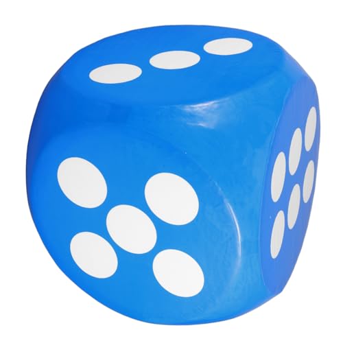 HONITANO Extra Großer Schaumstoffwürfel für Spiele Robust und Sicher Vielseitig für Party Outdoor und Klassenzimmer Kinderfreundlich Bunter Jumbo Dice für Kleinkinder Blau HONITANO Extra Großer Schaumstoffwürfel für Spiele Robust und Sicher Vielseitig für Party Outdoor und Klassenzimmer Kinderfreundlich Bunter Jumbo Dice für Kleinkinder Blau von HONITANO