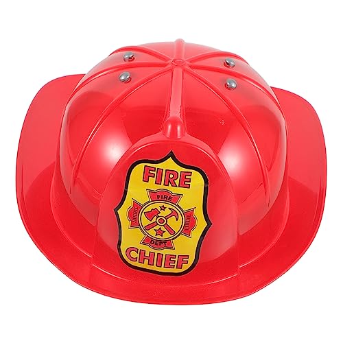 HONITANO Feuerwehrhelm Feuerwehrmütze aus Kunststoff für Jungen und Mädchen Verstellbar Lebendiges Design Geeignet für Feuerwehr Kostüm und Rollenspiel Partyzubehör Einheitliche HONITANO Feuerwehrhelm Feuerwehrmütze aus Kunststoff für Jungen und Mädchen Verstellbar Lebendiges Design Geeignet für Feuerwehr Kostüm und Rollenspiel Partyzubehör Einheitliche von HONITANO