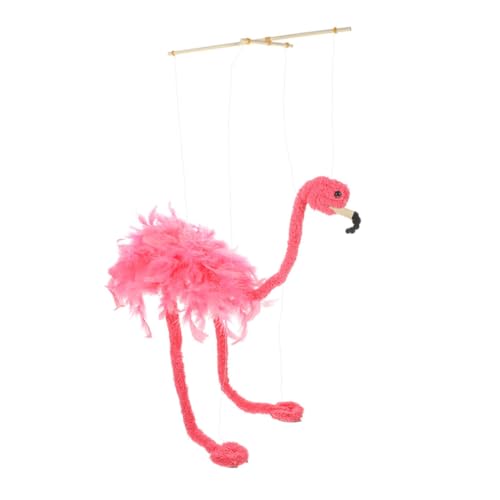 HONITANO Flamingo Marionette Handpuppe Tiermarionette Puppentheater Robust und Dekorativ für Bühnenaufführungen HONITANO Flamingo Marionette Handpuppe Tiermarionette Puppentheater Robust und Dekorativ für Bühnenaufführungen von HONITANO